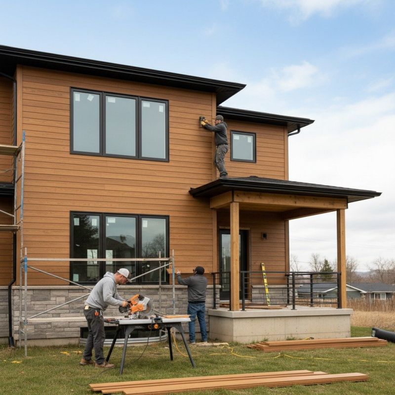 Wood Siding Installation detail